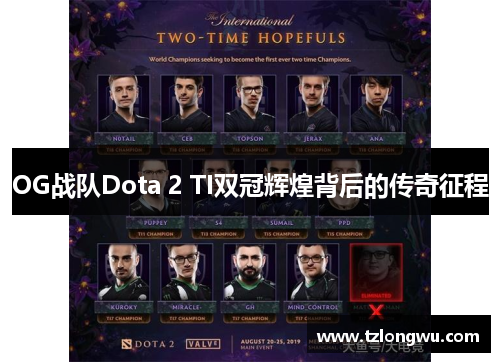 OG战队Dota 2 TI双冠辉煌背后的传奇征程